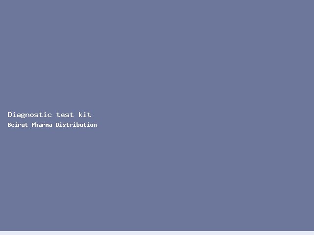 Diagnostic test kit