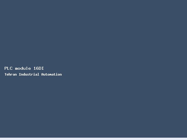 PLC module 16DI