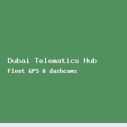 Dubai Telematics Hub