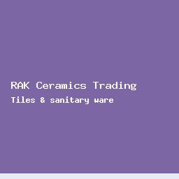 RAK Ceramics Trading