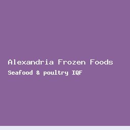 Alexandria Frozen Foods