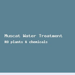Muscat Water Treatment