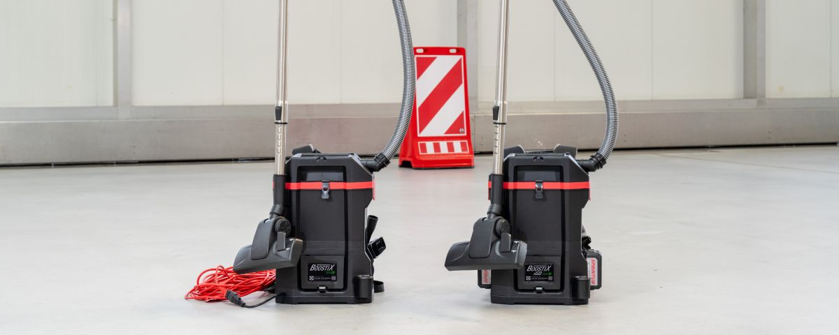 Sprintus cordless backpack vacuum cleaner