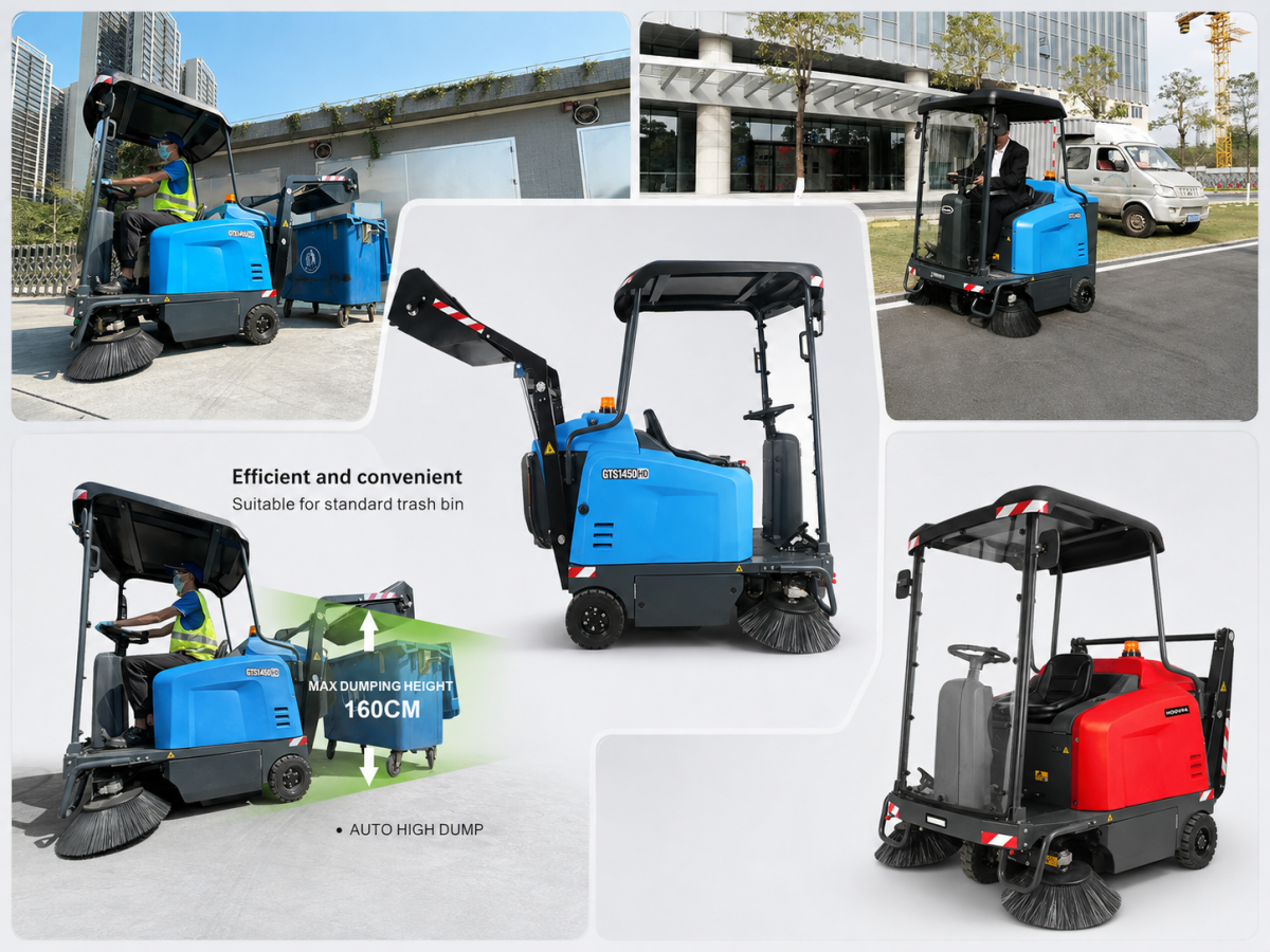 Industrial Ride-on Sweepers