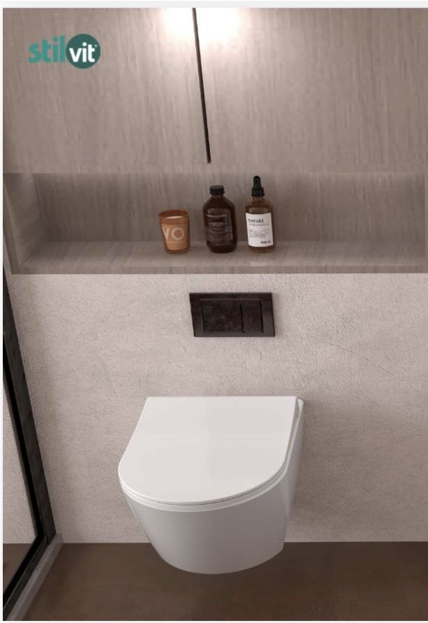 Stelo toilet hung wall