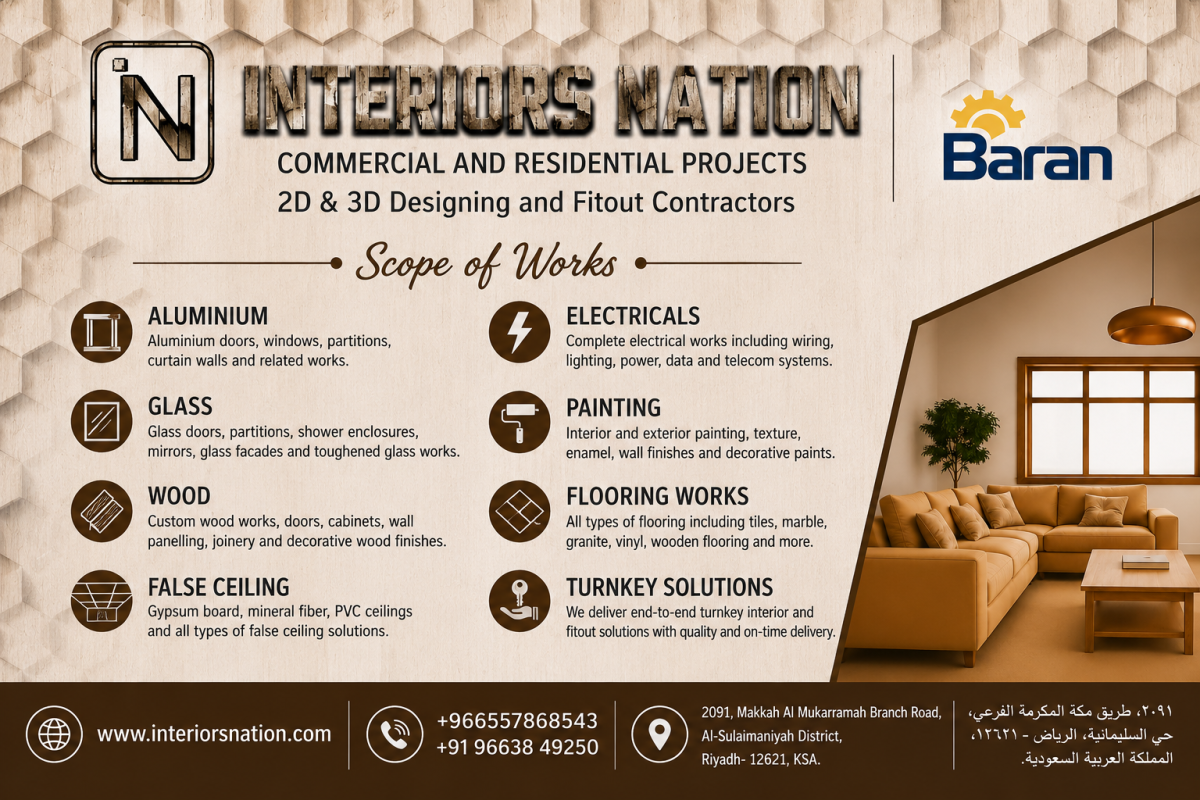 Interiors Fitout Services