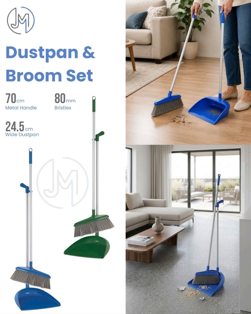 Dustpan broom