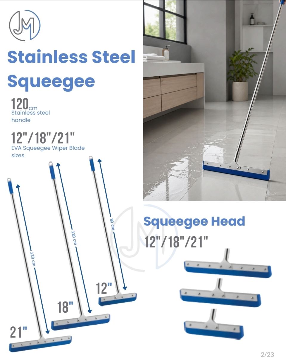 Floor wipers stainless steel
