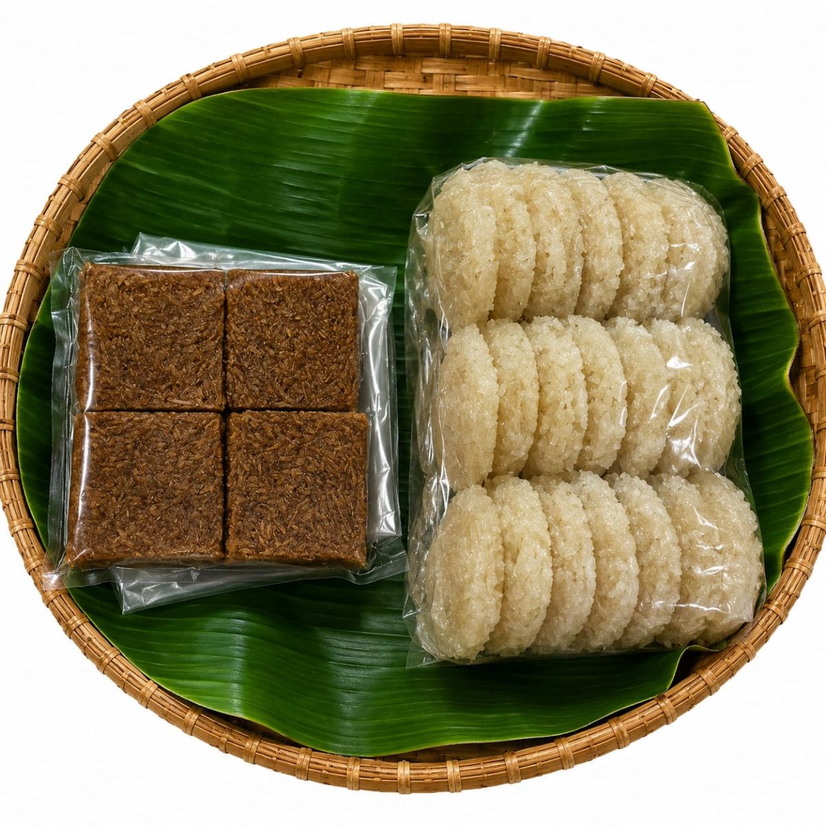 Raw Rice Crackers (Rengginang)