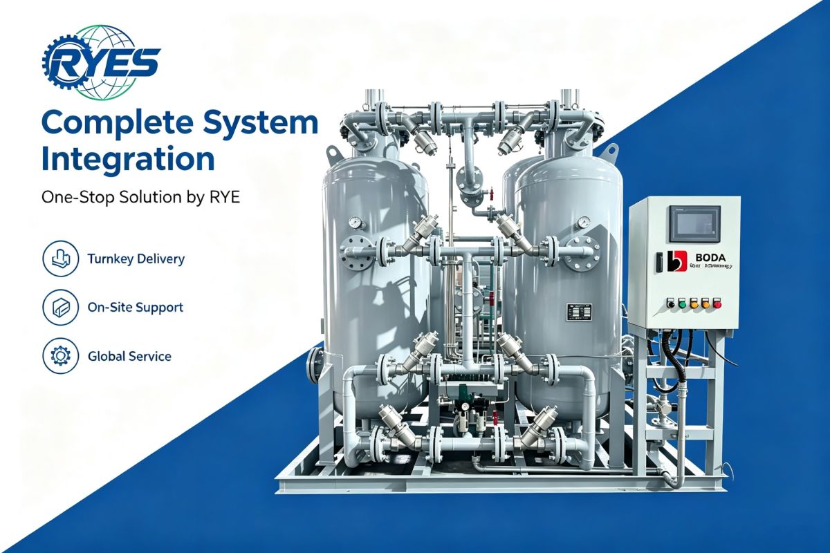 PSA Skid‑Mounted Nitrogen Generator｜On‑Site Inert Gas for Oil & Gas Projects