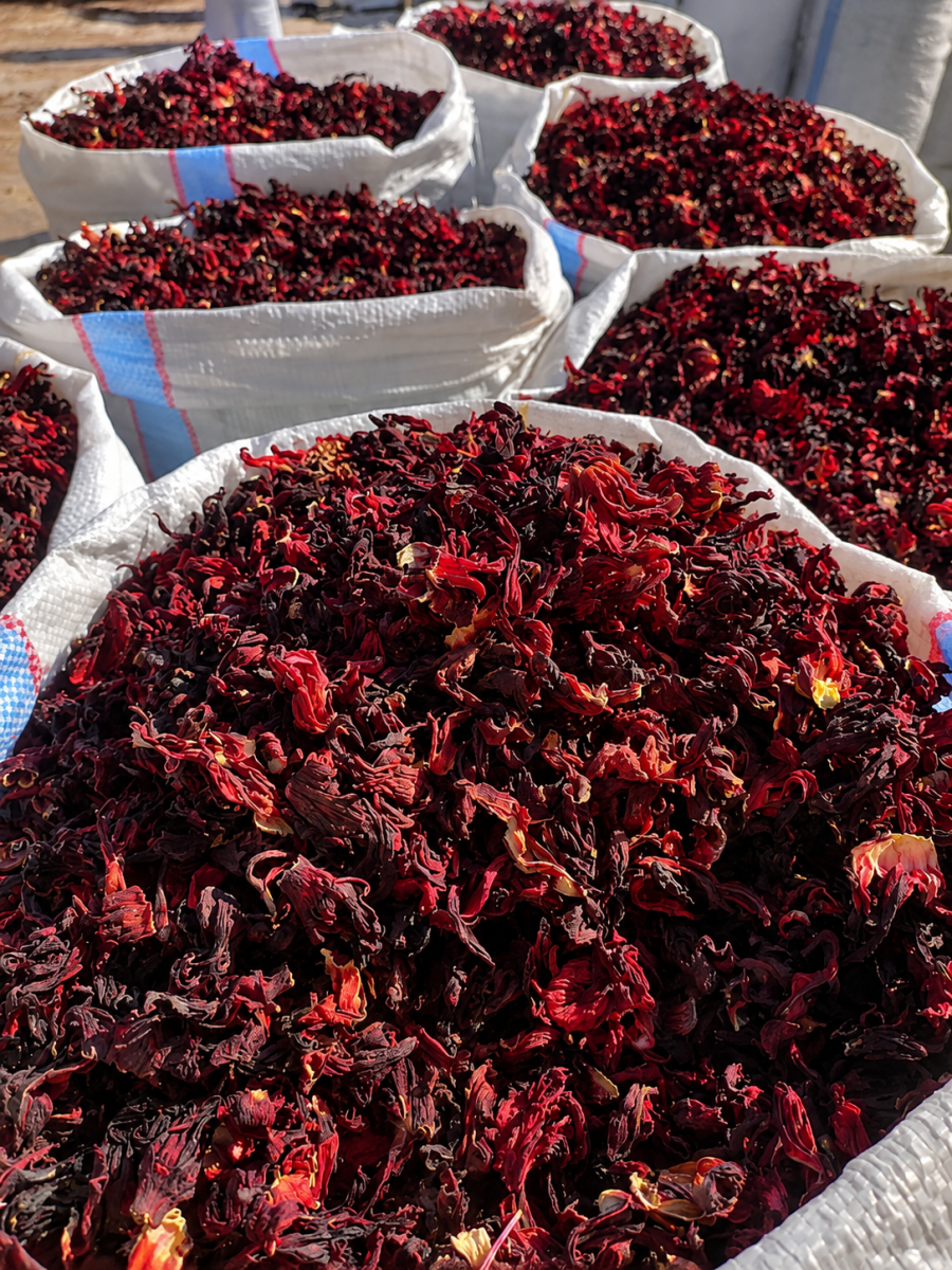 Premium Dried Hibiscus Calyx (Grade A)