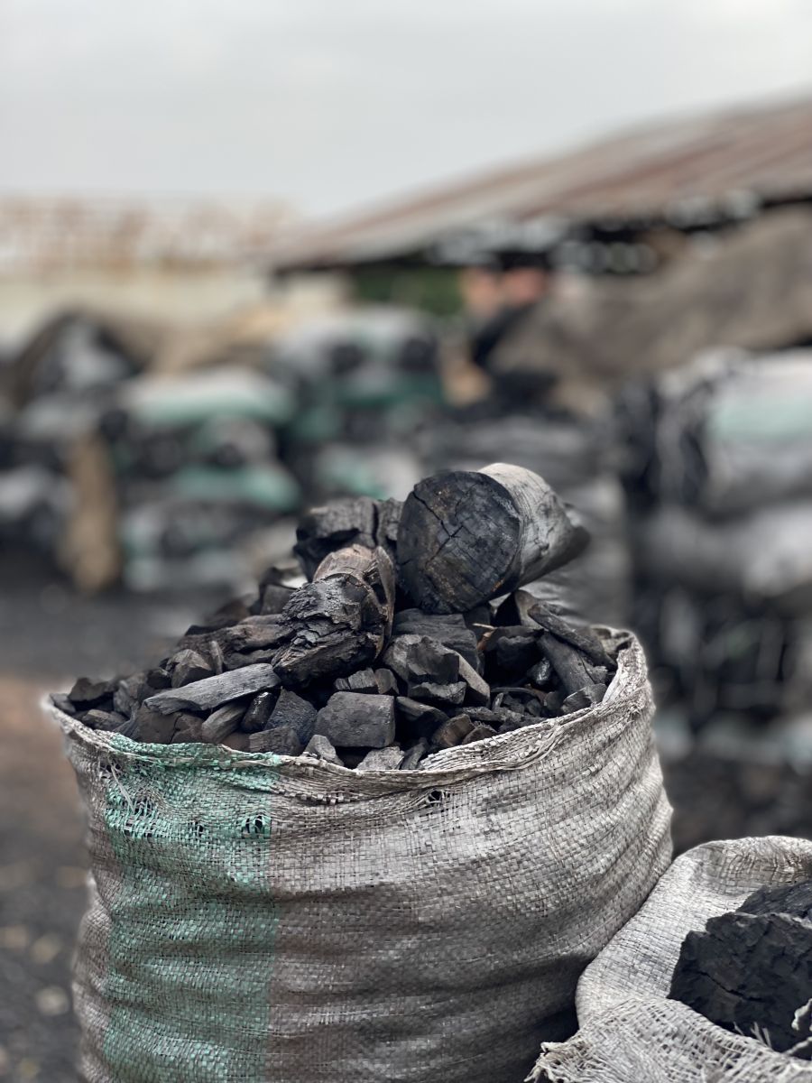 Premium Nigerian Hardwood Charcoal 81.23% Fixed Carbon