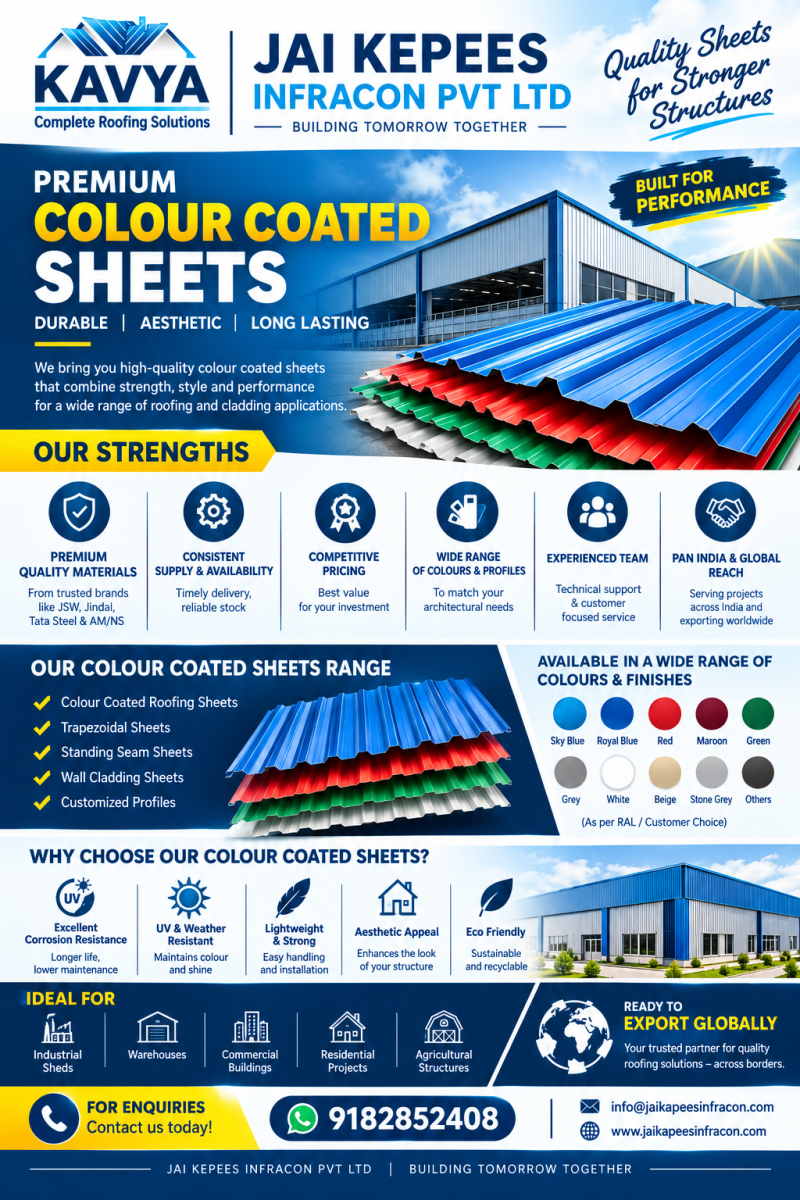 Colour Coated Sheets