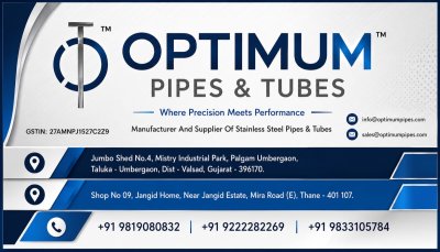 OPTIMUM PIPES AND TUBES